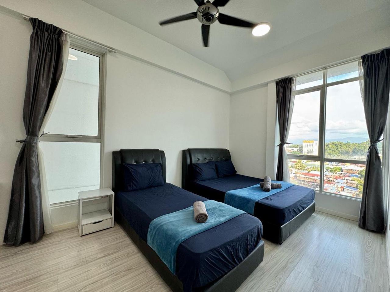 Sutera Avenue Kota Kinabalu @ JR Homestay Bagian luar foto