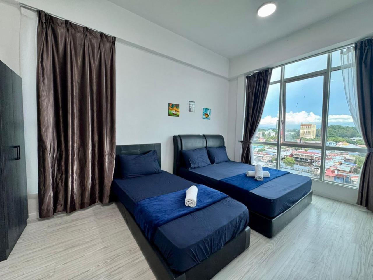 Sutera Avenue Kota Kinabalu @ JR Homestay Bagian luar foto